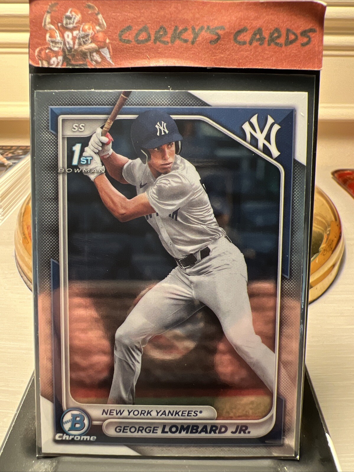 2024 1st Bowman Chrome George Lombard Jr. #BCP-79 New York Yankees