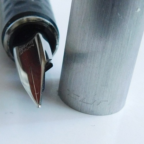 MONTBLANC Turbo Brushed steel Fountain pen Germany 1970s - 第 13/16 張圖片