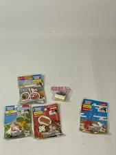DAISO Japanese Puzzle Erasers Lot of 4 Sets 3 Sealed, 1 Ripped Animals & Food +