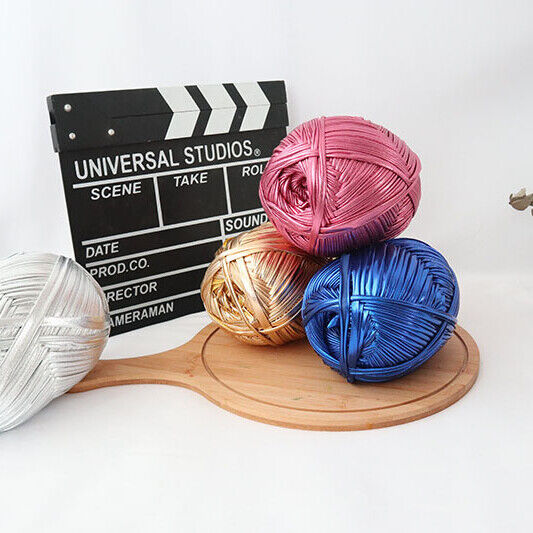 120M Metallic Texture T-Shirt Yarn Ball Shiny Knitting yarn 120M Metallic Texture T-Shirt Yarn Ball Shiny Knitting yarn
