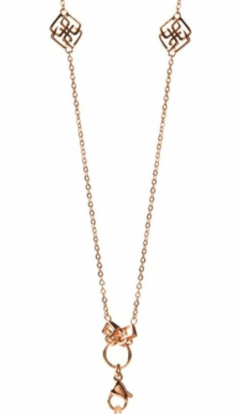 Origami owl rose store gold chain