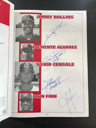 1999 Catch A Rising Star Celebrity Softball Game Program 27 Autographs WOW - Picture 2 of 7