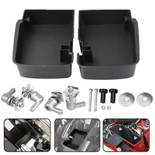 Saddlebag Lever Lock Bolts & Nuts Kit Mounting Tray Organizer For Harley Touring