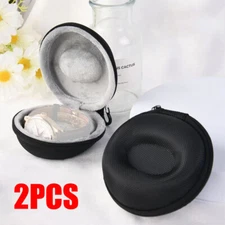 2PCS Portable Travel Watch Case Storage box Watch Protection Zipper Anti Shock##