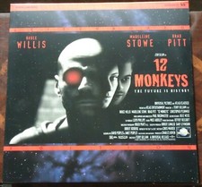 12 Monkeys Laser Disk 1996 2 Disks