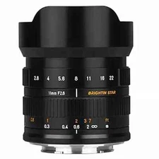 Brightin Star MF 11mm F2.8 Nikon Z Full Frame Ultra Wide Lens US