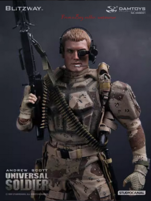 Perfect Damtoys Dms001 Universal Soldier Andrew Scott In Stock New