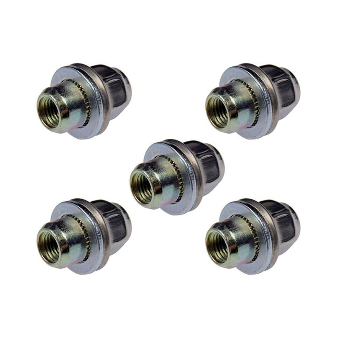 20x For Jaguar XF OE Style Alloy Wheel Nuts M12 X 1.5 Chrome 19MM Hex