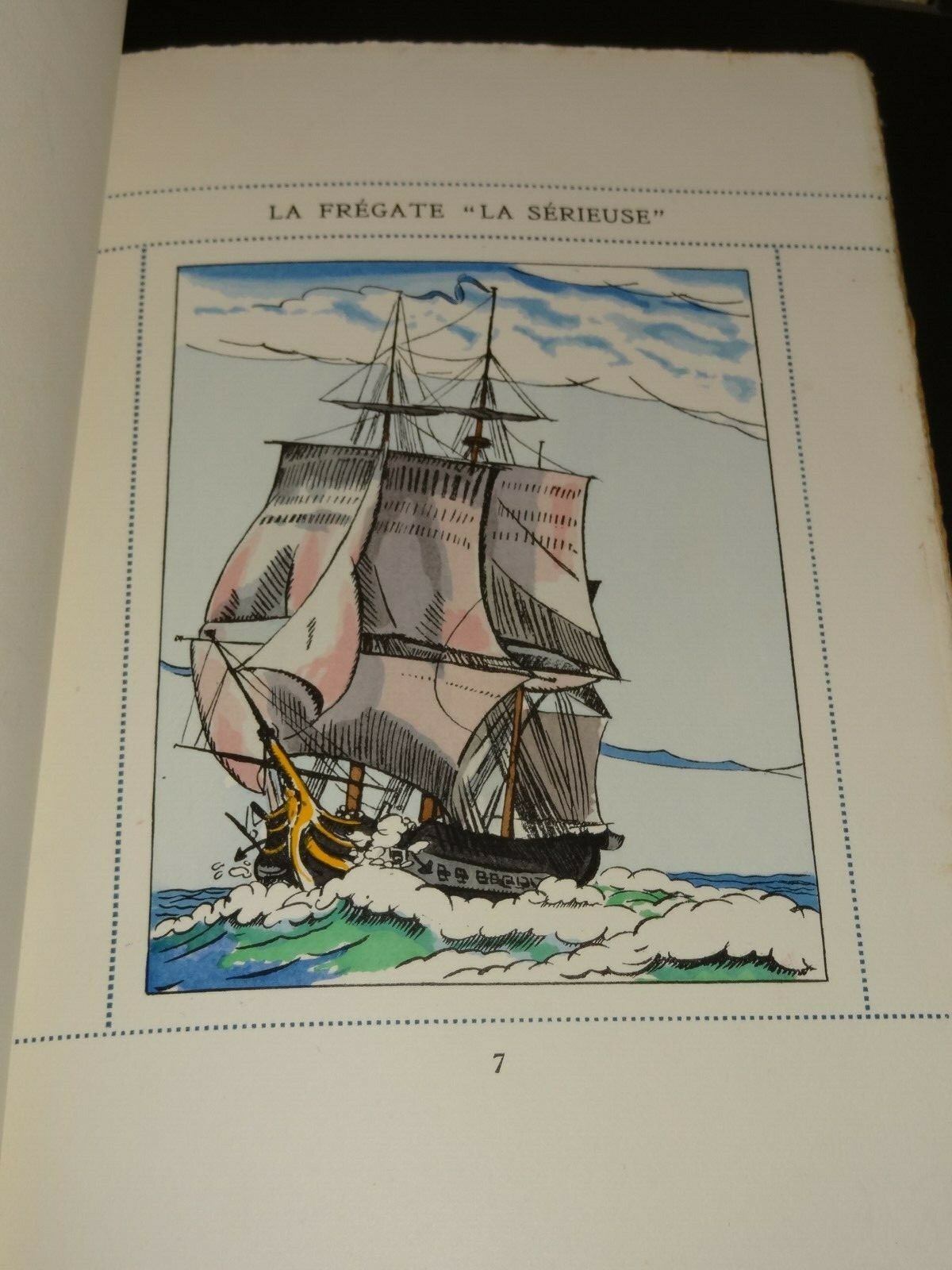 La Fregate La Serieuse Alfred De Vigny LA FRÉGATE "LA SÉRIEUSE" OU LA PLAINTE DU CAPITAINE - Alfred de Vigny -  1923 | eBay