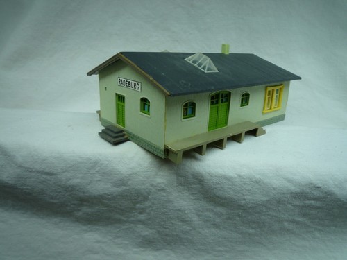 Modelleisenbahn Spur HO , Güterbahnhof Radeburg , Auhagen 11329 - Bild 1 von 5