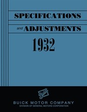 1932 Buick Shop Manual