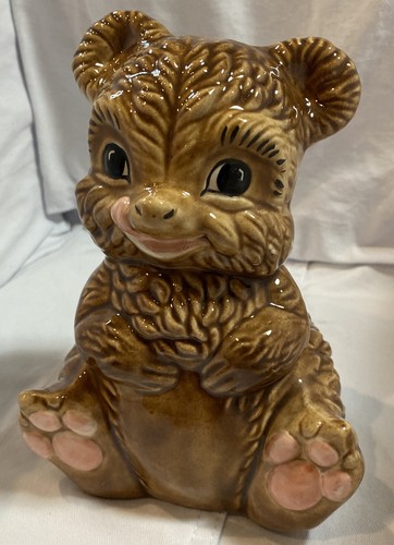 Gilner Pottery G-505 Brown Bear Cub 7" Culver City California 1947-1958 - Picture 2 of 9