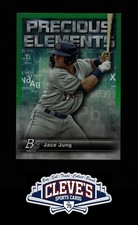 2023 BOWMAN PLATINUM JACE JUNG 81/99 GREEN FOIL DETROIT TIGERS PERFECT ELEMENTS