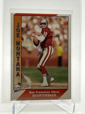 NFL Joe Montana ルーキーカード JOE MONTANA 1990 SCORE Football Card #1 - SAN FRANCISCO