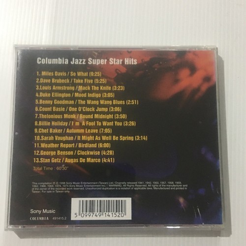 Columbia Jazz Super Star Hits CD - Picture 3 of 7