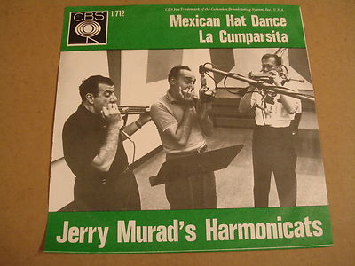 45T SINGLE / JERRY MURAD'S HARMONICATS - MEXICAN HAT DANCE