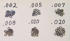 Tattoo Machine Coil Core Shim 100 Pack Steel Washers #8 UPICK Size USA MADE