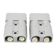 Gray Battery Quick Connector Kit 175 Amp 1/0 Gauge Plug Connect Disconnect Wi...