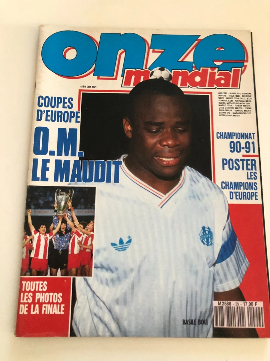 FICHE ONZE MONDIAL Alfonzo Olympique De Marseille Rare EUR 7,99