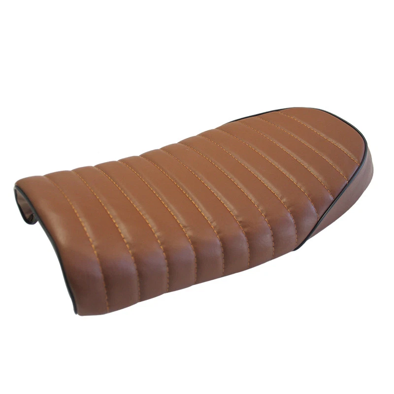 Flat Brat Motorcycle Cafe Racer Vintage Seat Saddle For Suzuki GN125 GN250 GN400 - Image 4 of 4