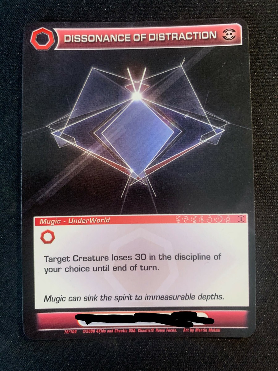 Dissonance of Distraction - Chaotic Card - Zenith of the Hive