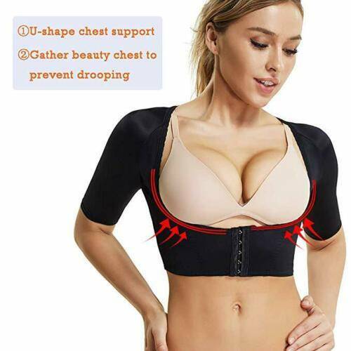 Fajas Colombianas Women Arm Slimming Shaper Post Surgery Posture Corrector Tops - Bild 4 von 34