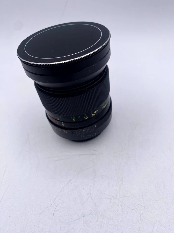 Lente de enfoque manual de 28 mm con filtro Hoya 62 mm tragaluz 1B para cámaras con montaje Konica Foto 3 de 4
