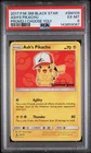 2017 POKEMON SM BLACK STAR PROMO I CHOOSE YOU! #SM109 ASH'S PIKACHU PSA 6