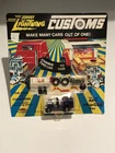 HOT WHEELS RED LINE ERA JOHNNY LIGHTNING CUSTOMS BIG RIG PURPLE MINT ON CARD #2