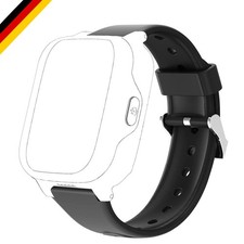 Uhrenarmband Kinder Smartwatch Silikon Schwarz 4G GPS Touchscreen