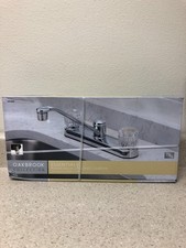 Oakbrook Collection Essentials Two Handle Chrome Kitchen Faucet