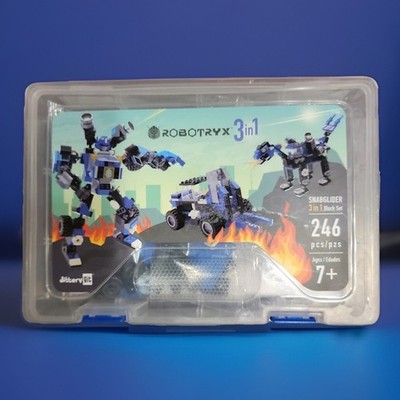 Robotryx Snabglider 3 in 1 Block Set 246 pcs Ages 7+ JitteryGit New In Package