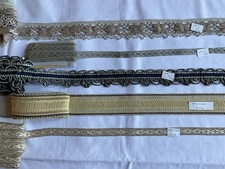 Lot de 5 passementeries anciennes