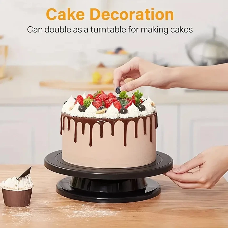 1 x 11-inch 360° Rotating Cake Stand - Image 3 of 4