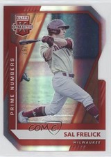 2021 Panini Elite Extra Edition Prime Numbers A Die-Cut 19/75 Sal Frelick 0to2