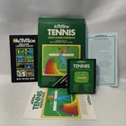 Tennis W/ Box + Manual ATARI 2600 1981 Activision Game Cartridge CIB