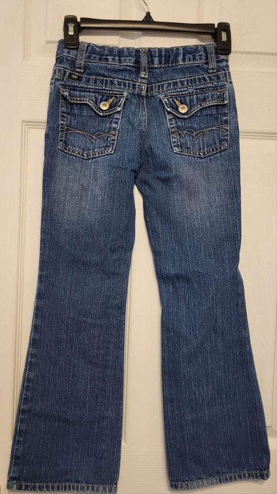 Vaqueros niña Cruel talla 7 algodón corte bota Foto 2 de 4