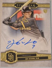 2021 Topps Five Star #FSA-HSK Ha-Seong Kim
