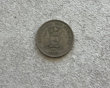 1919 Ecuador 10 Centavos L2