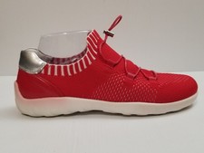 Remonte Shoes Womens US 8/EU 39 Red Textile Comfort Walking Sneakers