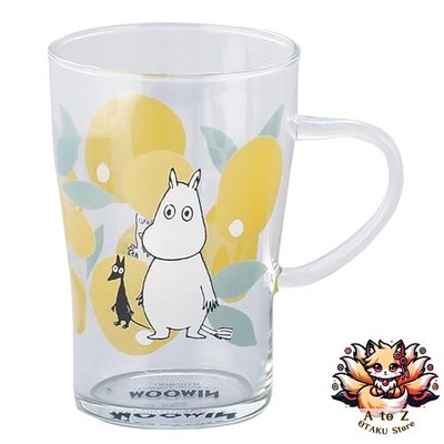 NEU MUMIN Hitzebeständiger Glasbecher Mumin ca. 350ml Nordic Ware vorhanden