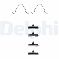 Delphi ZubehöRsatz Scheibenbremsbelag LX0267 FüR 626 CA Xedos Probe ECP GE Ford