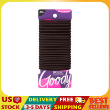 Goody Ouchless Hair Elastics   No Pull, No Breakage, Tangle-Free Hold for Thick,