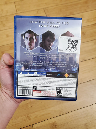Detroit: Become Human - Sony PlayStation 4 PS4 Good Condition - Bild 2 von 3