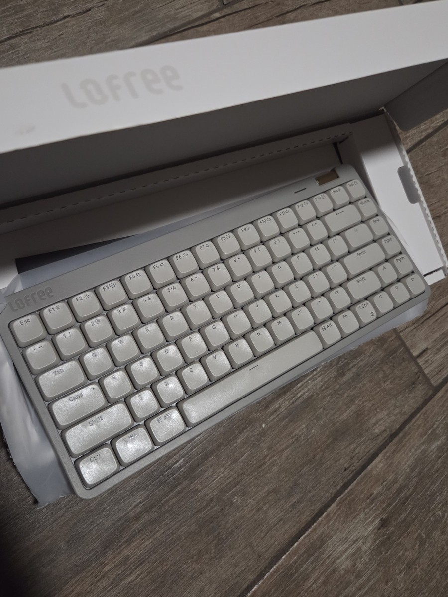 Lofree Flow Lite 84 グレー LOFREE Flow Lite 84 Triple Mode Low-Profile Mechanical Keyboard