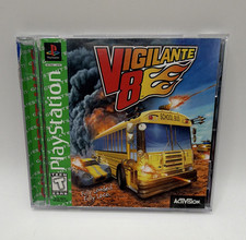Activision Vigilante 8 Sony PlayStation 1 PS1 Complete Multiplayer T NTSC-U/C