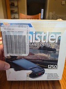 whistler radar detector 1250