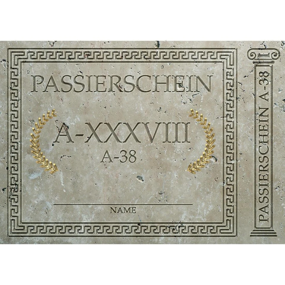 Passierschein A38 10er-Pack - Bild 3 von 3