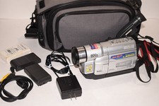 JVC GR-SXM540 Super VHS-C Camcorder Digital Video Camera Outfit Lot - Working