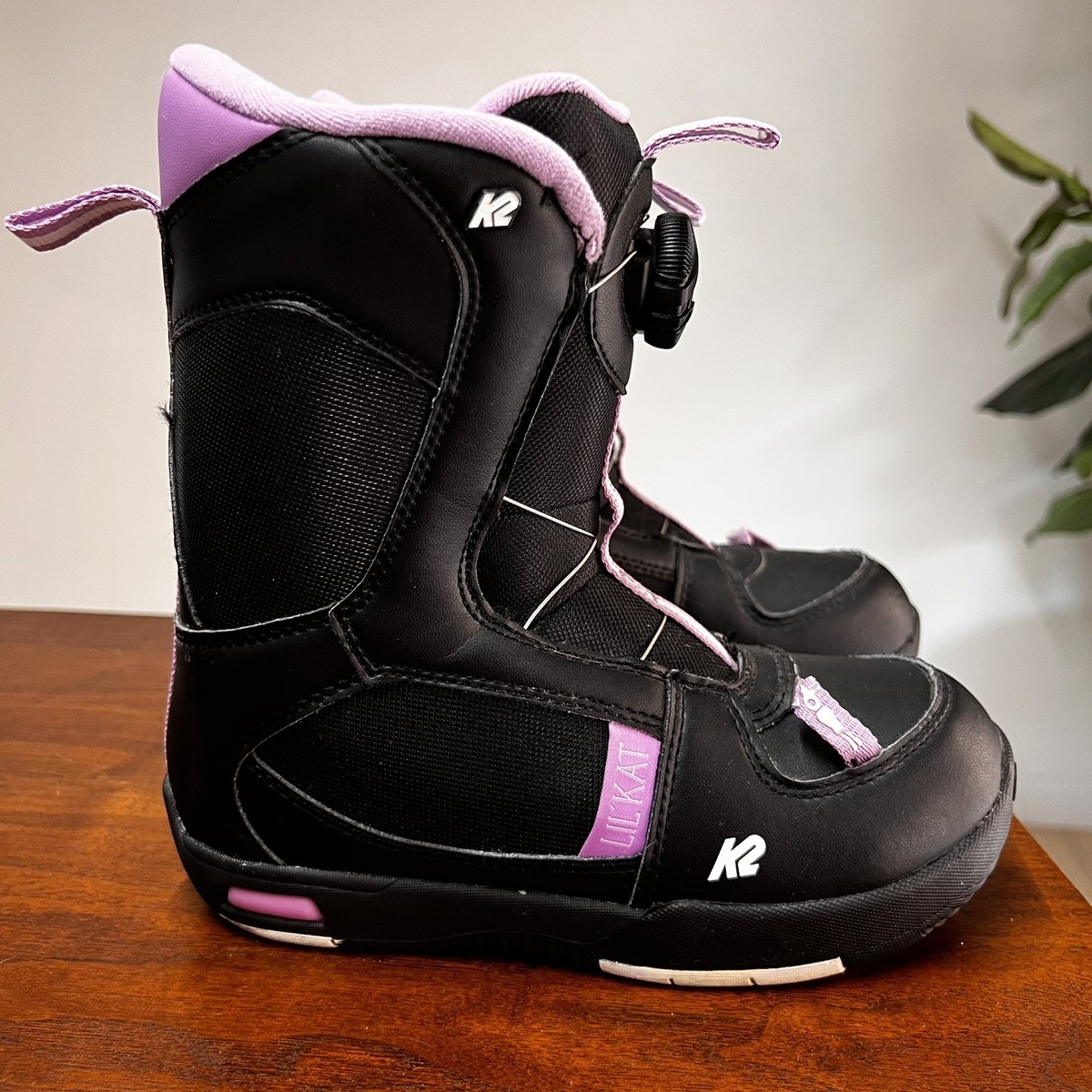 K2 ケーツー LIL KAT boa 20〜22cm K2 Lil Kat Sz 2 Girls Kids Youth BOA Lace Snowboard Boot